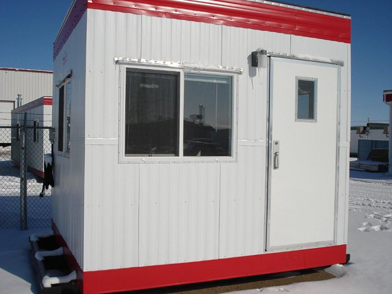 8x8 Guard Shack Job Site Mobile Trailers SBI Modular
